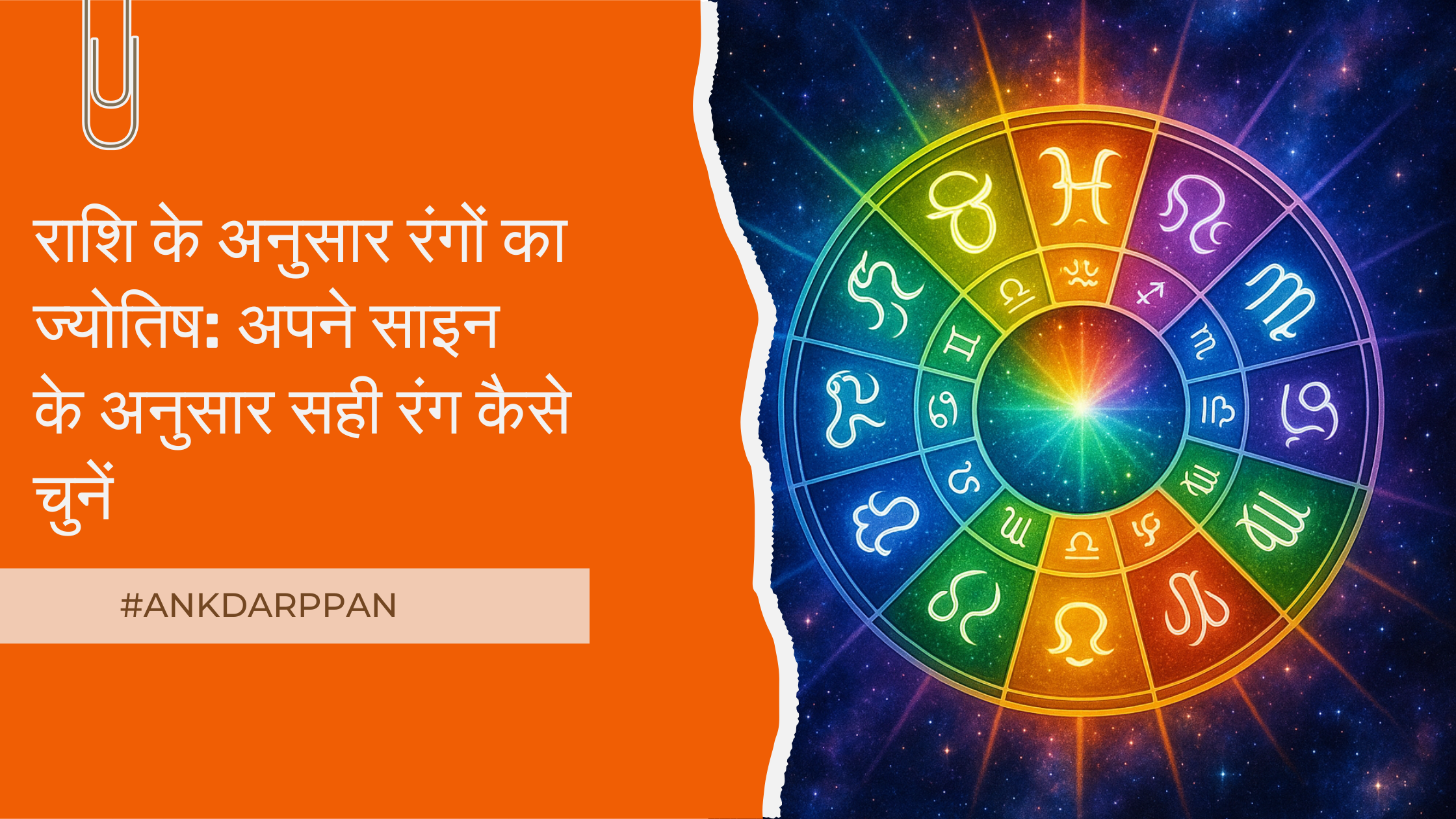 राशि के अनुसार शुभ रंग